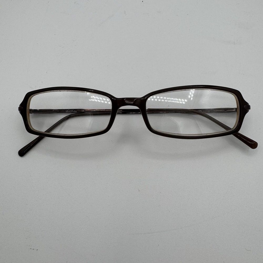 Brooks Brothers BB635 5123 Eyeglass Frame Only Plastic Metal Brown 50 17 135mm